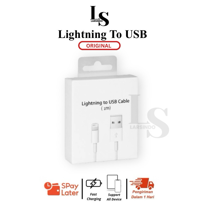 Kabel Data USB to Lightning Fast Charging
