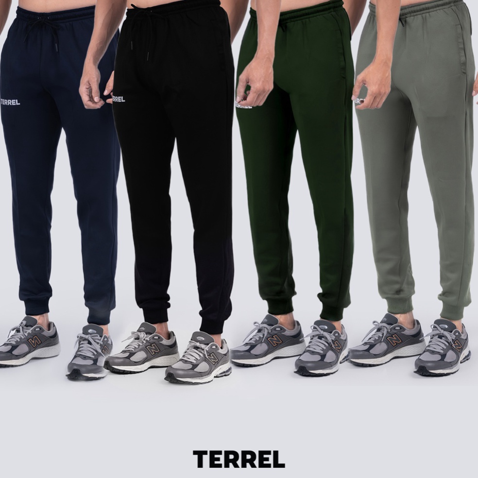 KODE B45K Terrel Sportswear Celana Training Pria Basic Jogger