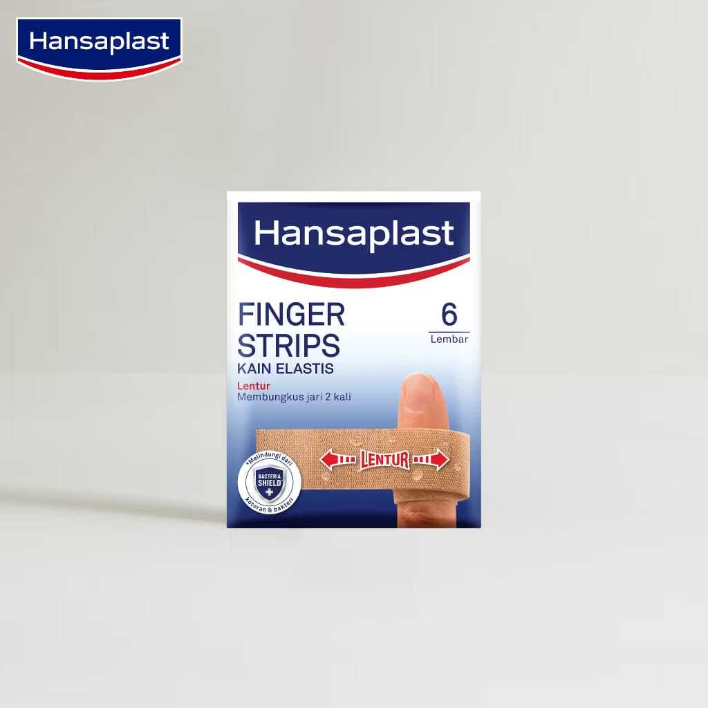 HANSAPLAST KAIN ELASTIS FINGER STRIPS 6 LEMBAR