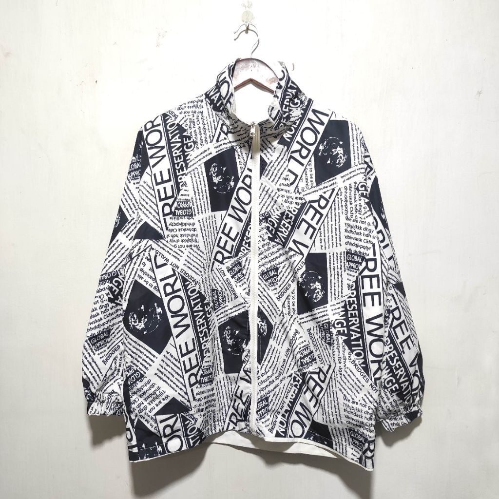 Windbreaker Reversible Munfluid Size : L