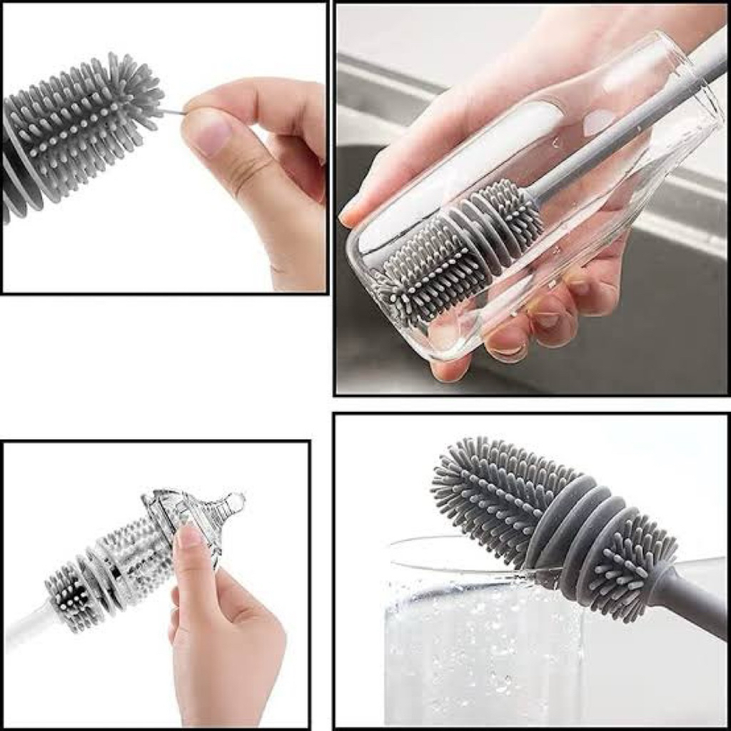 SIKAT BOTOL SILIKON  SILVER