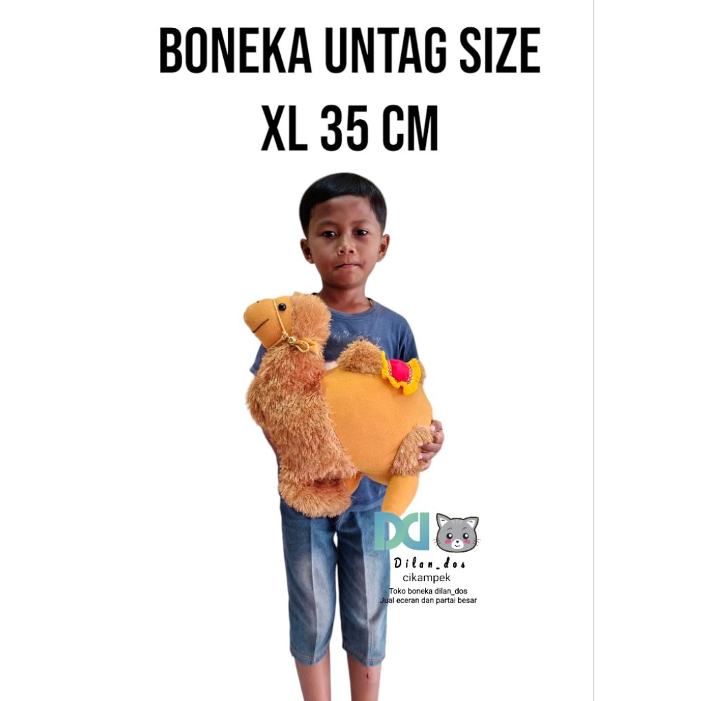 Boneka unta size XXL 35 cm