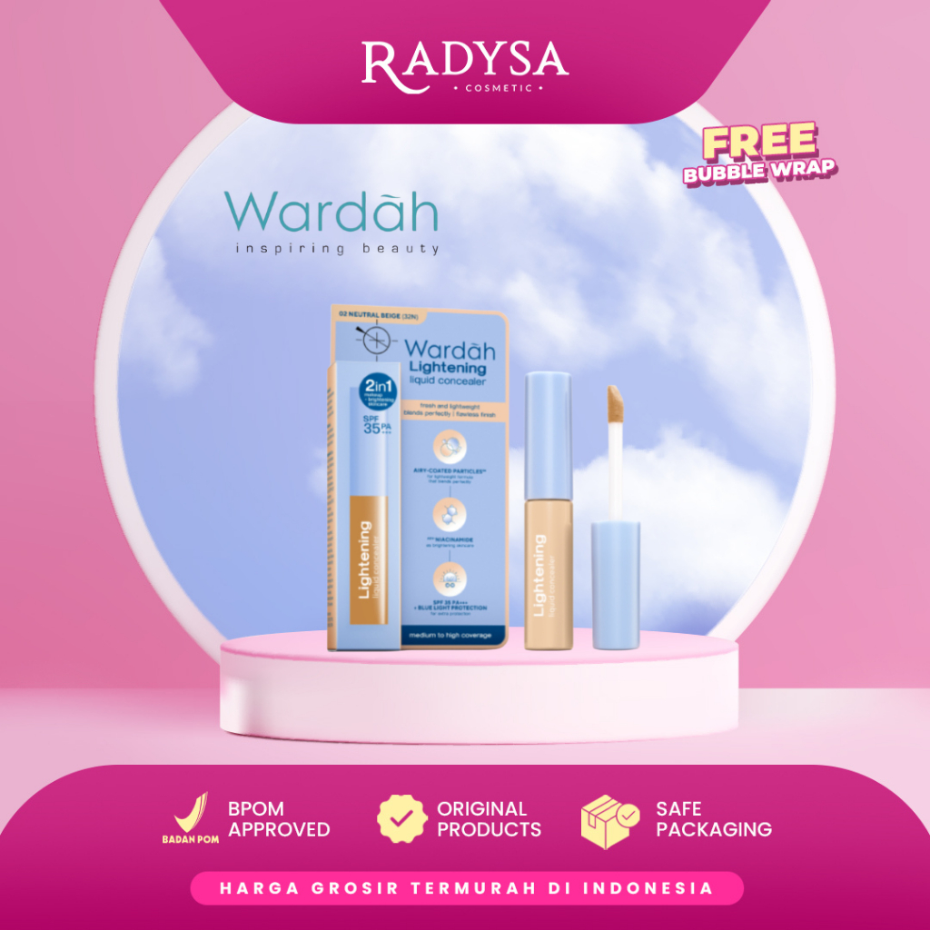 𝐑𝐀𝐃𝐘𝐒𝐀 - WARDAH Lightening Liquid Concealer 6gr