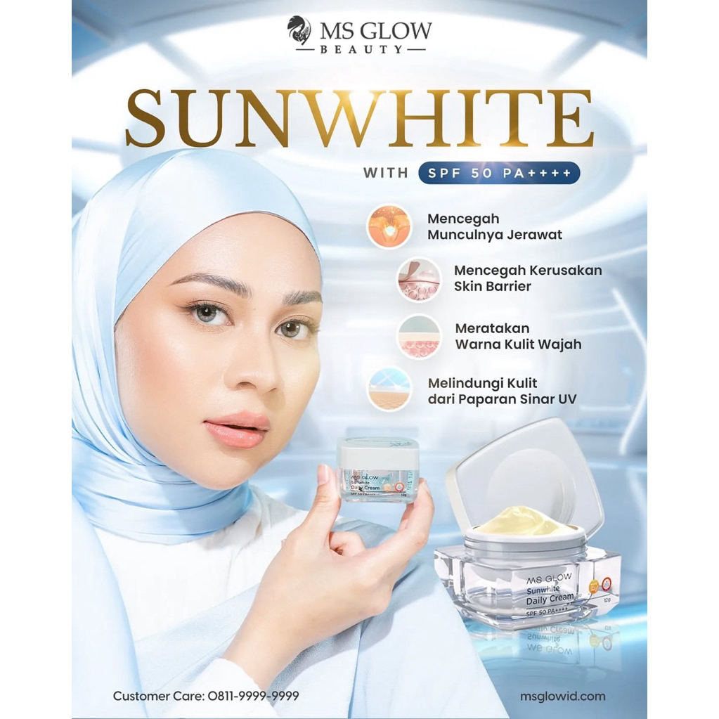 MS GLOW SUNWHITE SPF 50