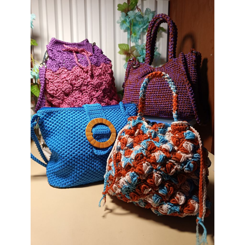 custom tas rajut