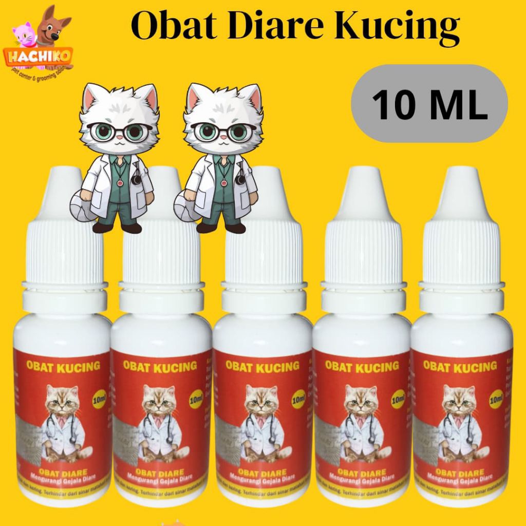 Obat Diare Kucing 10ml / Obat Kucing
