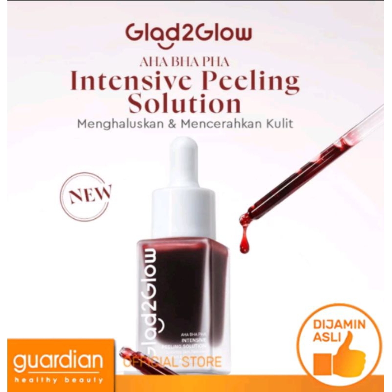 Glad2Glow AHA BHA PHA Intensive Peeling solution 15Ml
