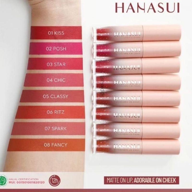 Hanasui Mattedorable Lip Cream