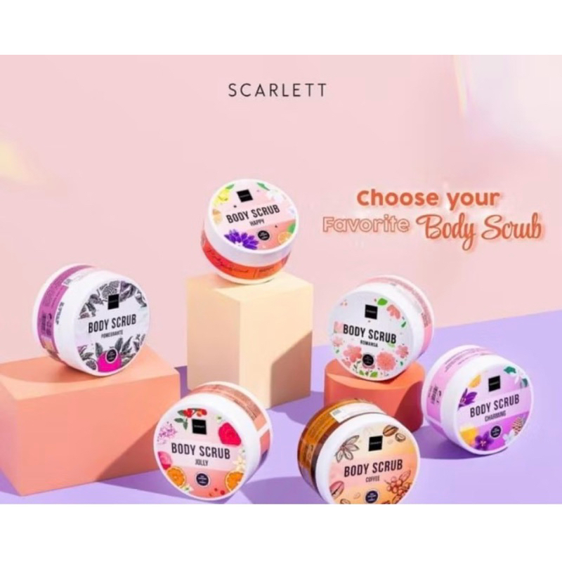 SCARLETT BODY SCRUB