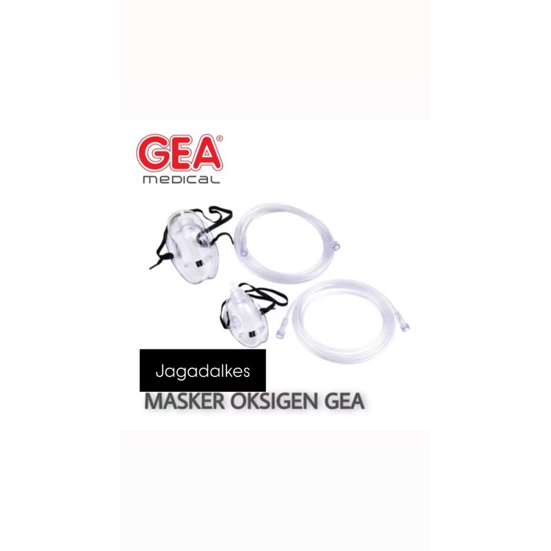 Maske Oksigen Dewasa Gea