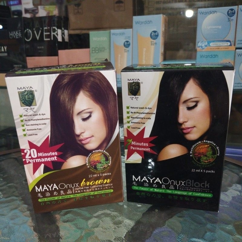 MAYA ONYX BLACK+BROWN