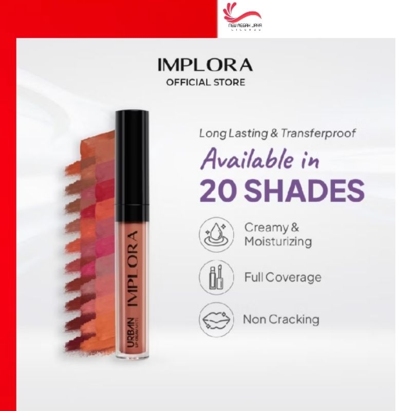Implora Urban Lip Cream Matte