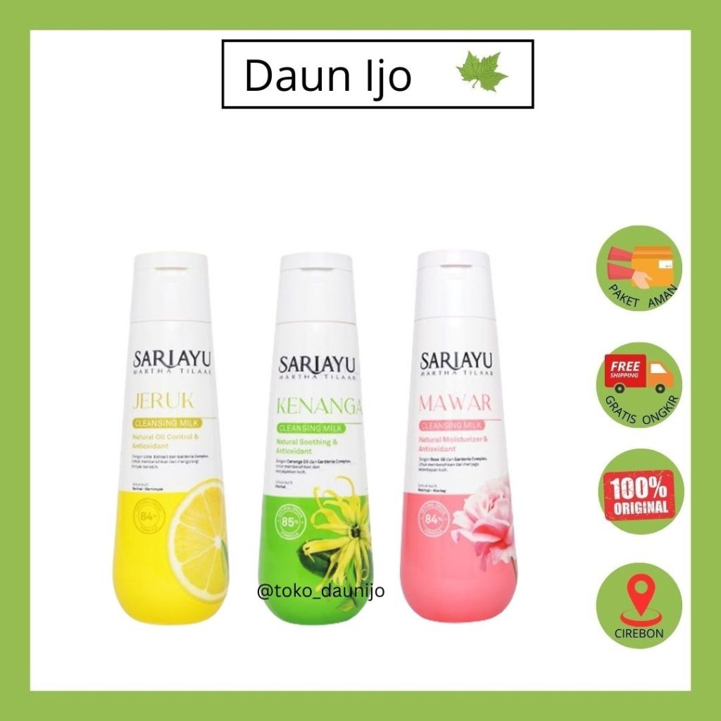 Sariayu Cleansing Milk 150ml