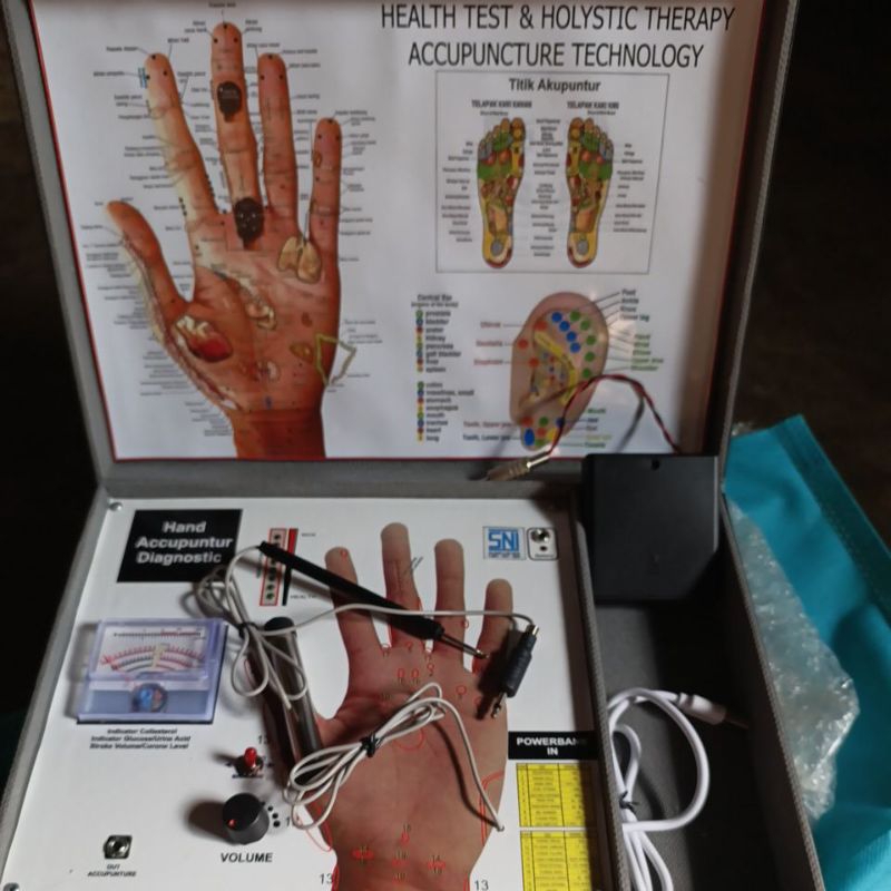 healthy test hand accupunctur