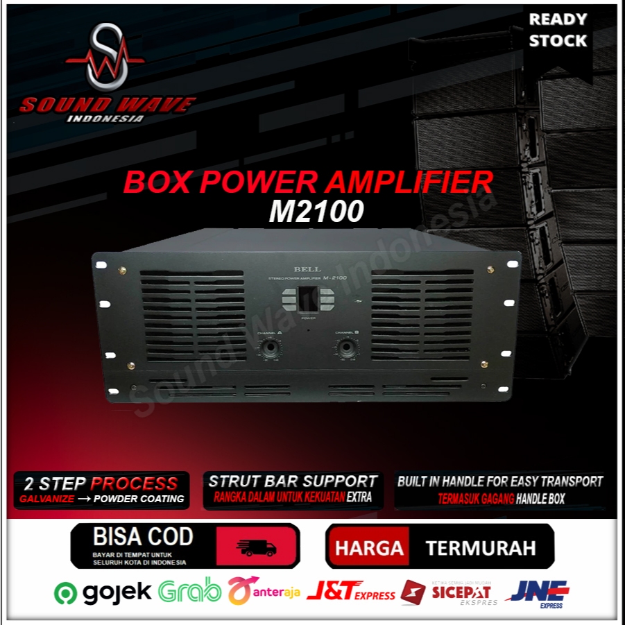 BOX POWER AMPLIFIER BELL M2100