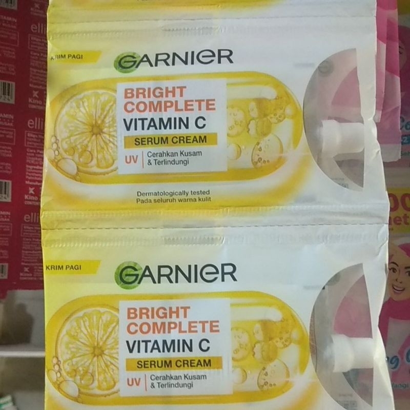 Garnier serum cream