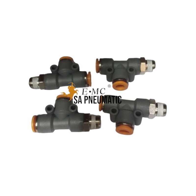 Fitting Push In T Pneumatic E-MC EPD 12-01