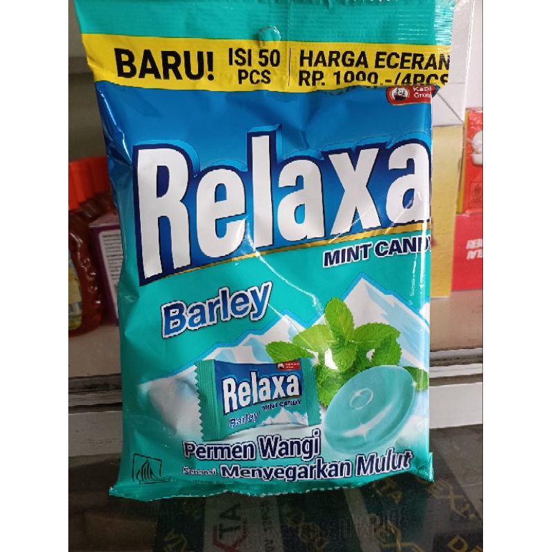 permen relaxa mint candi barley