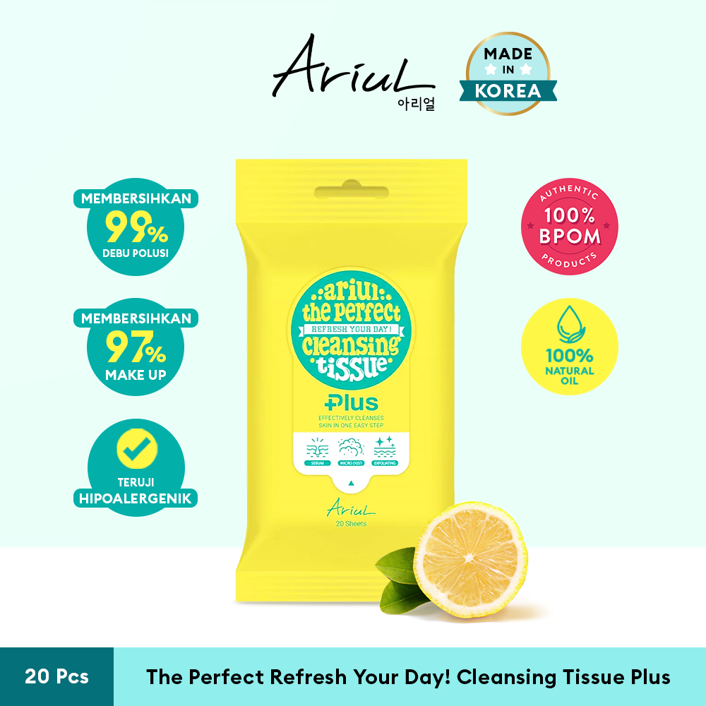 Ariul The Perfect Refresh Your Day! Cleansing Tissue Plus (20 sheets)