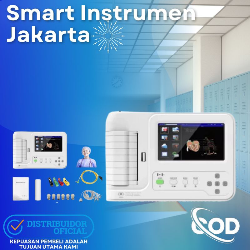 CONTEC ECG600G Electrocardiograph Printer ECG EKG Electrocardiogram