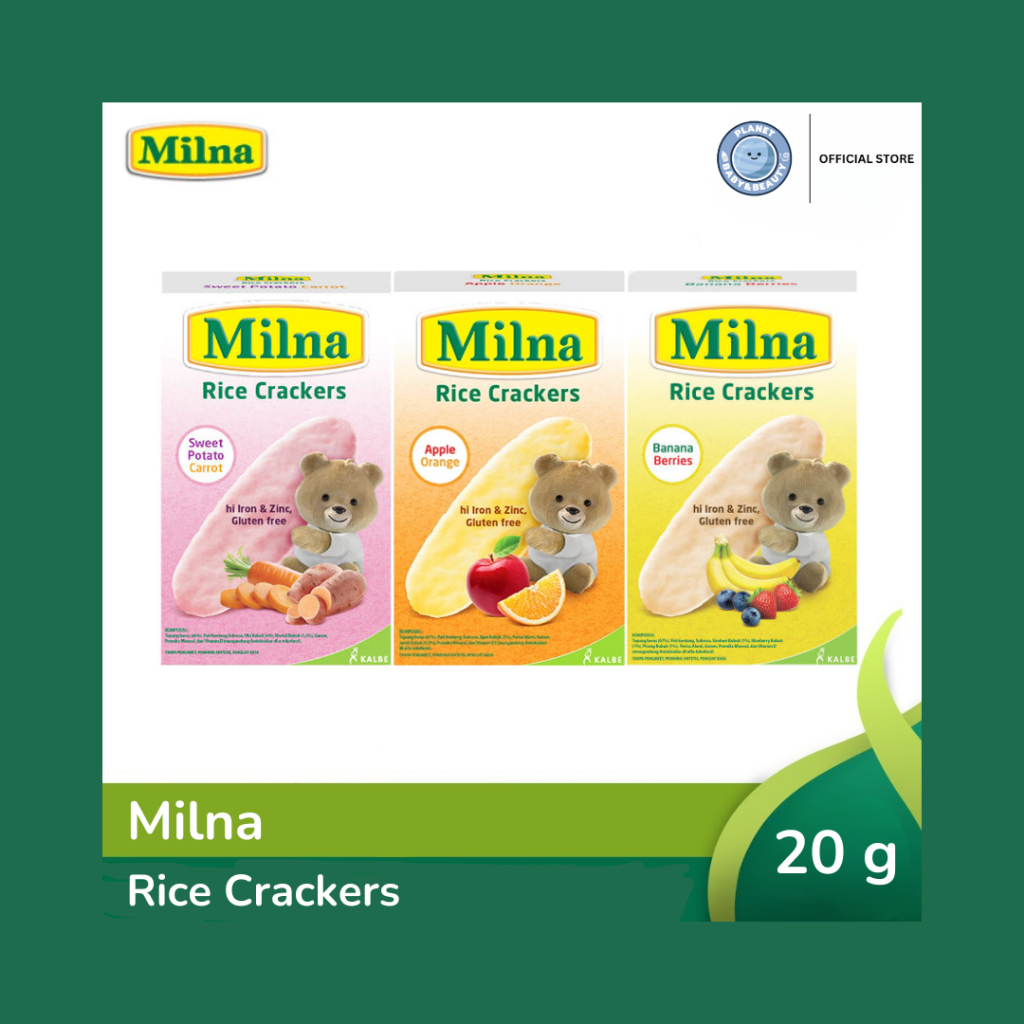 Milna Rice Crackers 20g