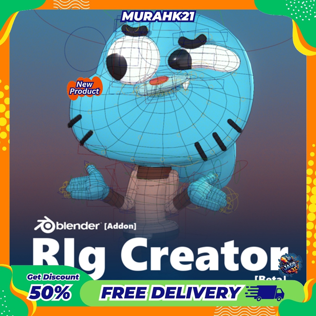 Rig Creator 3D Blender addons Plugin Terbaru Blender 3D