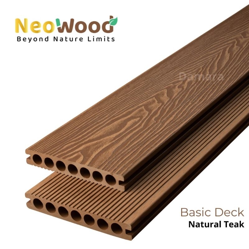 NEOWOOD BASIC DECK Series / Lantai Decking WPC Outdoor