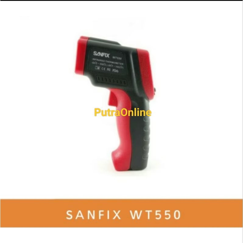 Thermometer Sanfix WT550 1titik Max 550°C