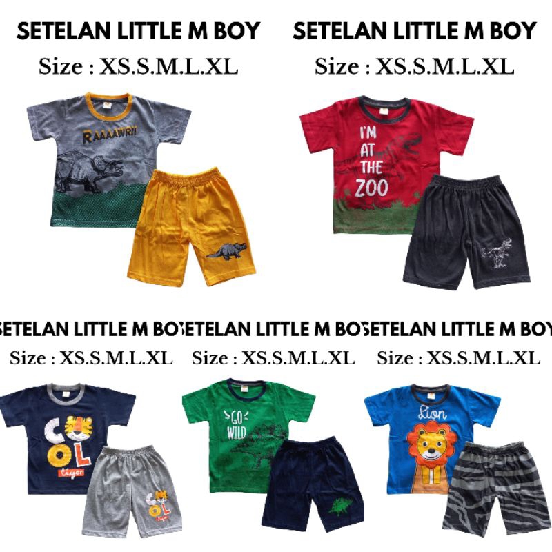 Setelan Little M Boy