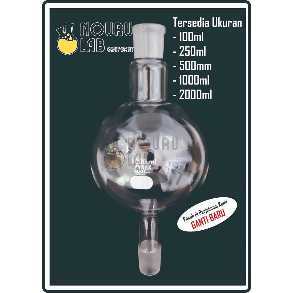 BIO FLASK - SPLASH HEAD MERK PYREX
