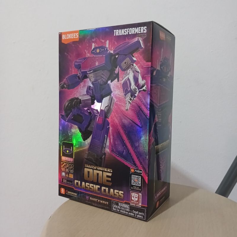 Blokees Transformers Classic Class 18 Shockwave, CC18