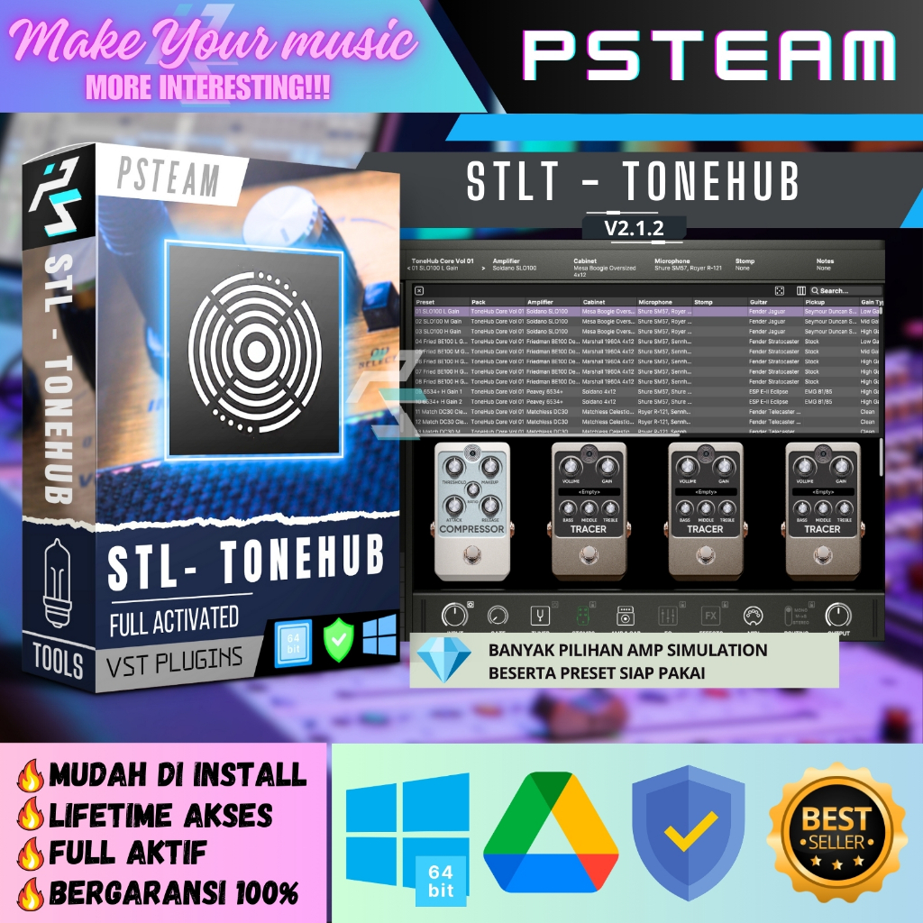 STLT - TONEHUB 2.1.2 [ FULL VERSION | FULL ACTIVATED ]