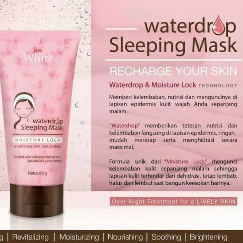 Viva waterdrop sleeping mask 80 gr