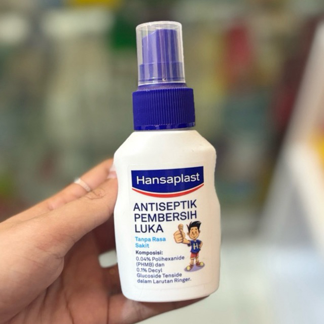 HANSAPLAST SPRAY pembersih luka