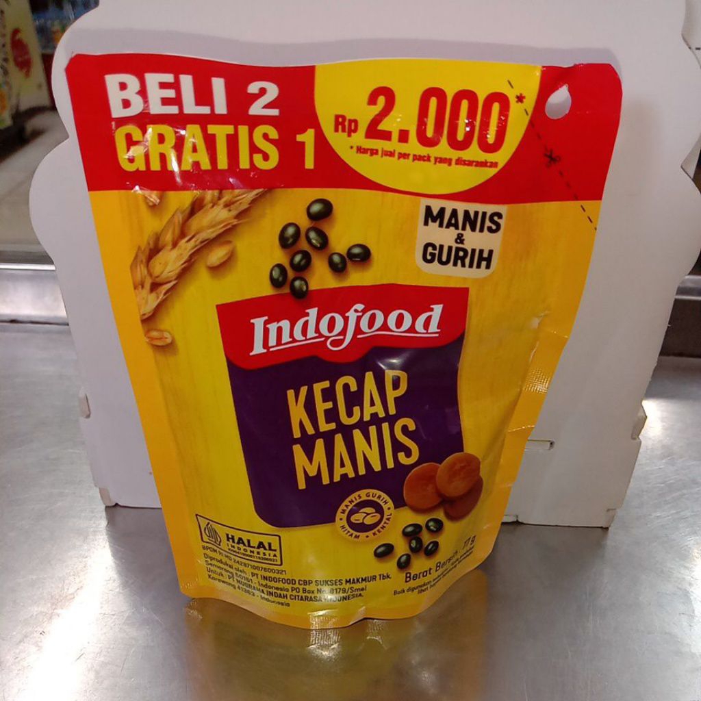 Indofood kecap manis 77gr