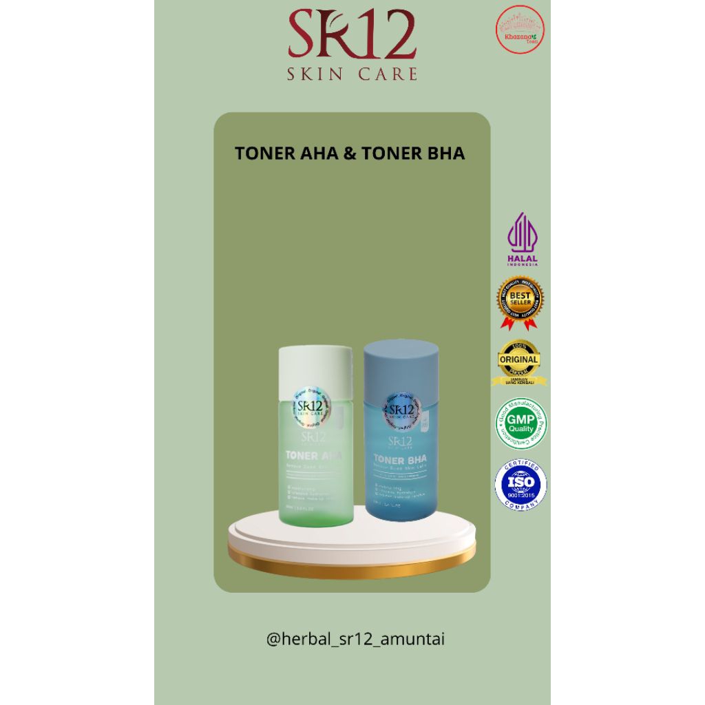 TONER AHA & BHA SR12