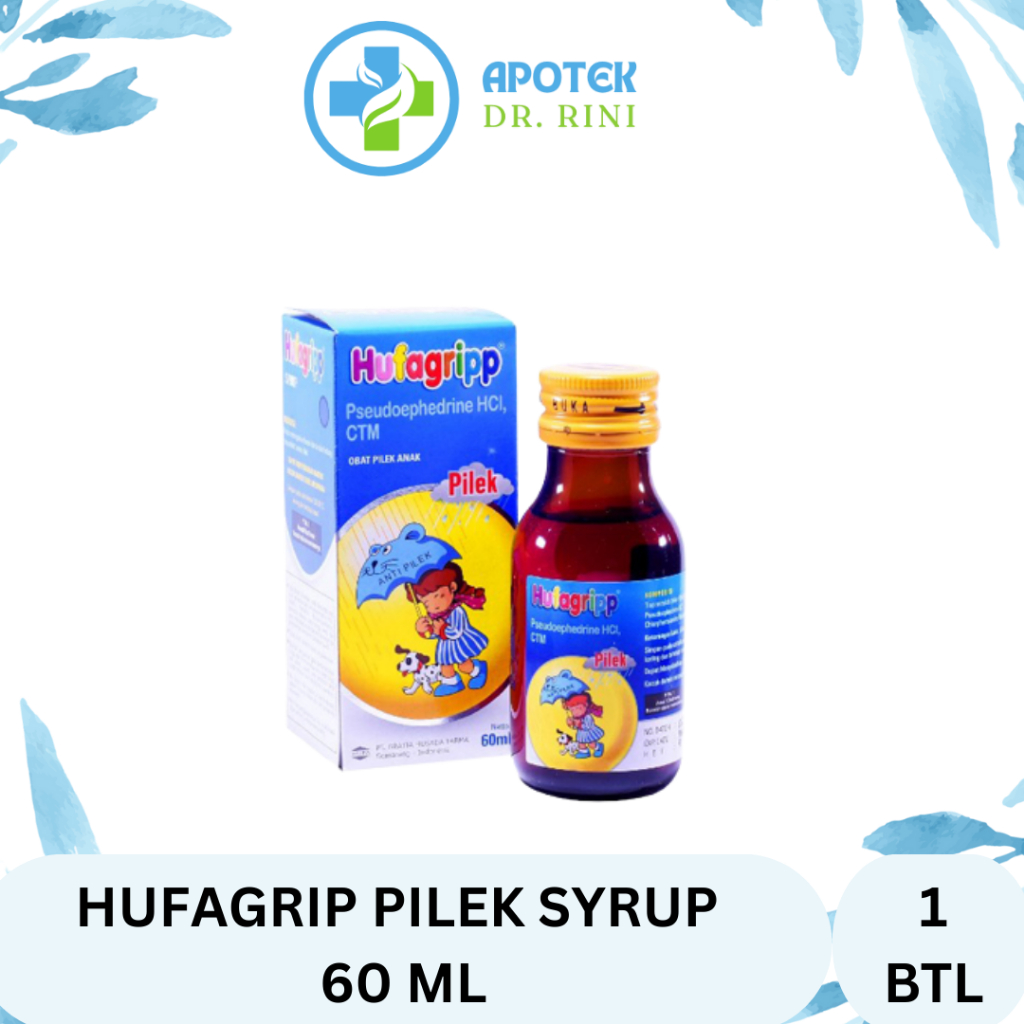 HUFAGRIP PILEK SYRUP 60 ML // BOTOL