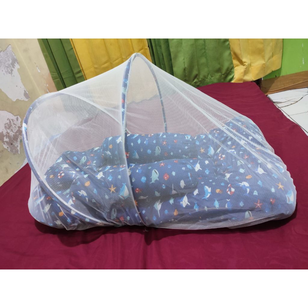 Kasur bayi set kelambu