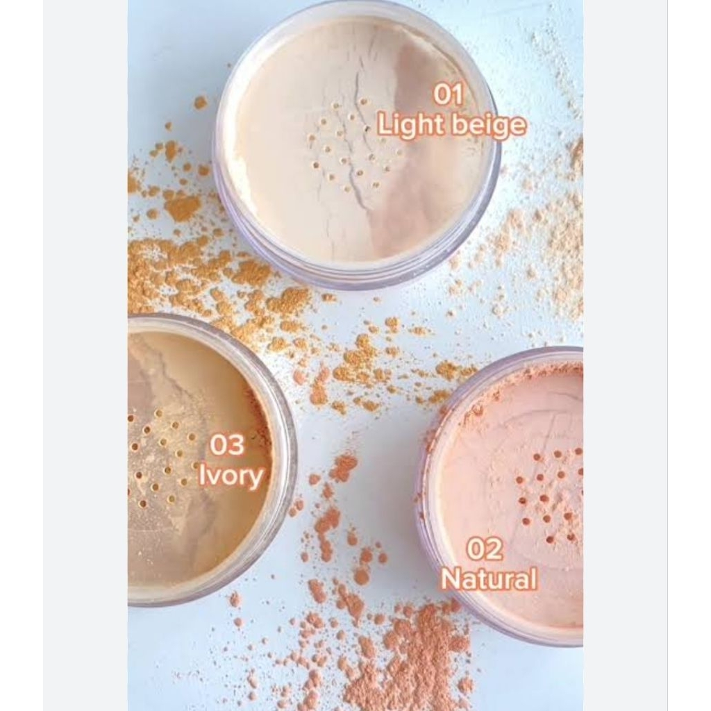 Azzura compact loose powder