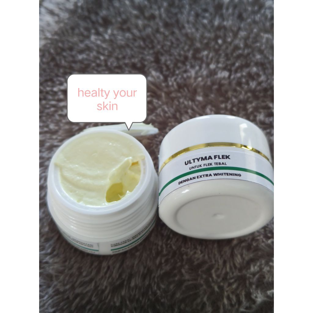 ultyma flek ( label putih)