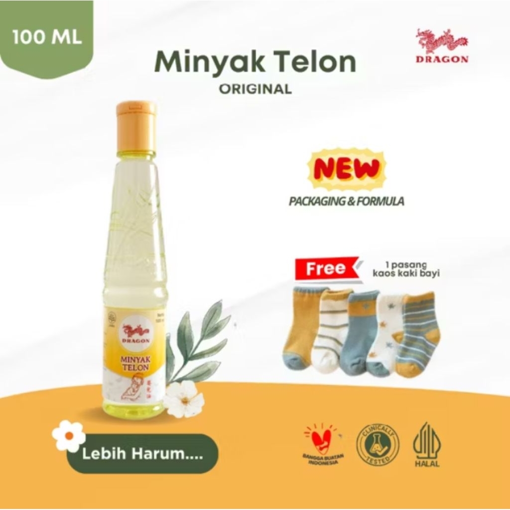 Dragon Minyak Telon 100ml