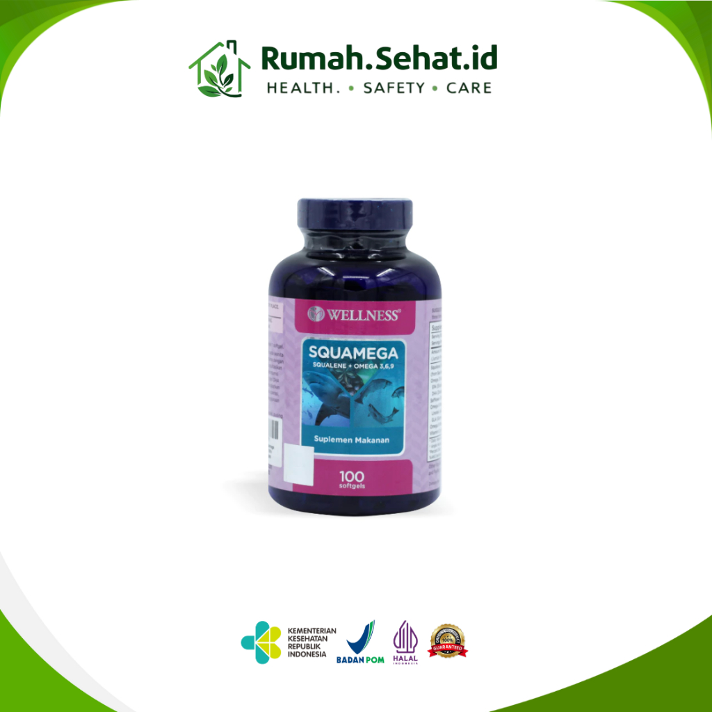 Squamega Wellness - 100 Softgels