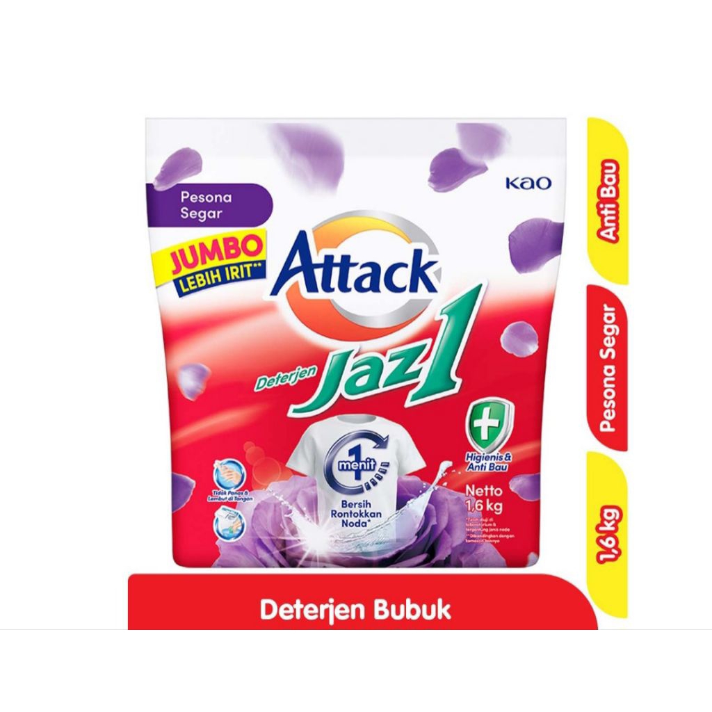 Attack Jaz 1 detergen bubuk