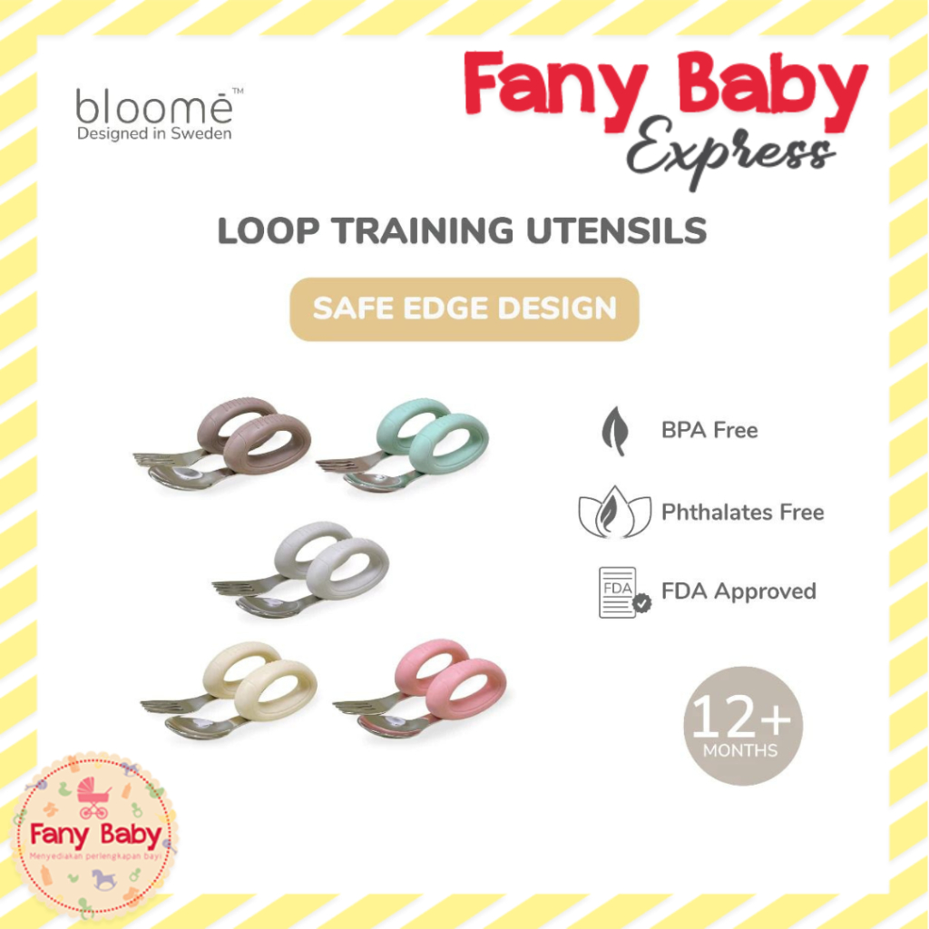 BLOOME BABY LOOP TRAINING UTENSILS