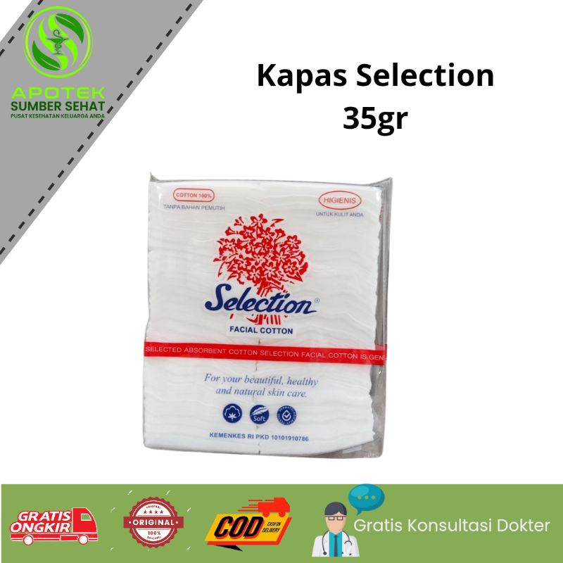 SELECTION Kapas kecantikan 35gr