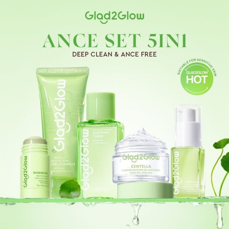 Glad2Glow Special Acne Set 5 in 1