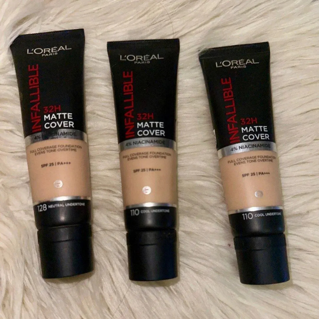 loreal 32H foundation matte cover preloved