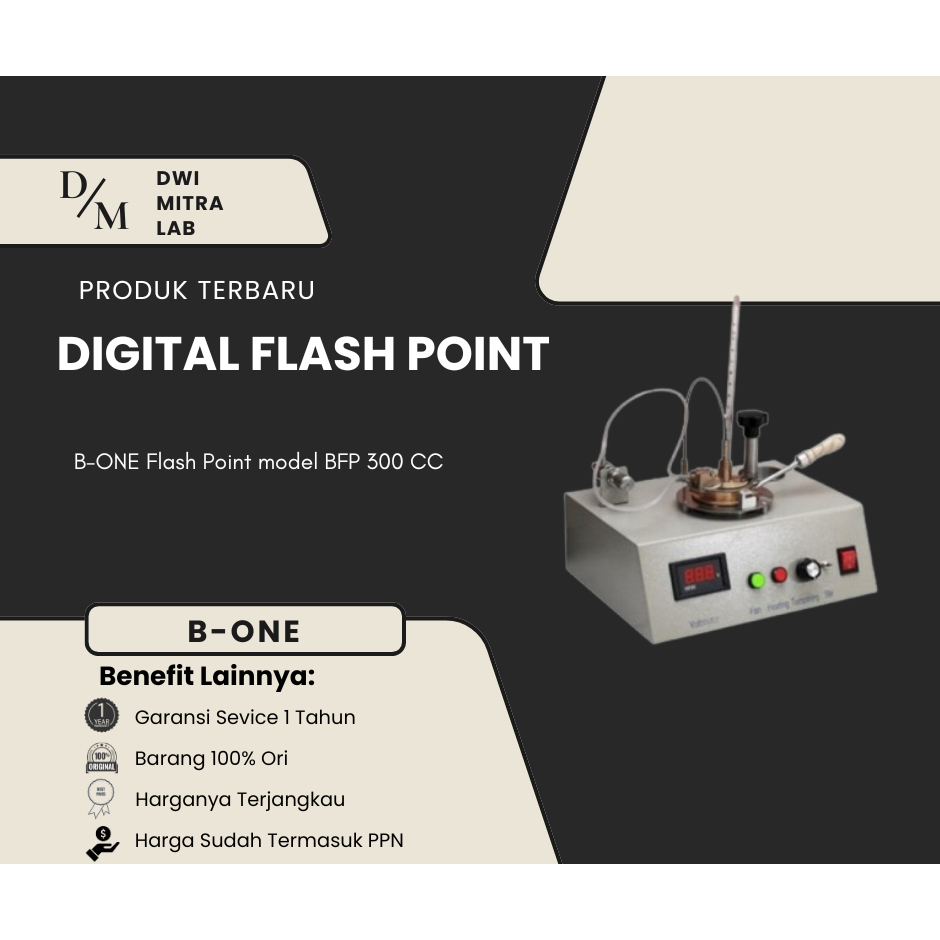 B-ONE Flash Point model BFP 300 CC