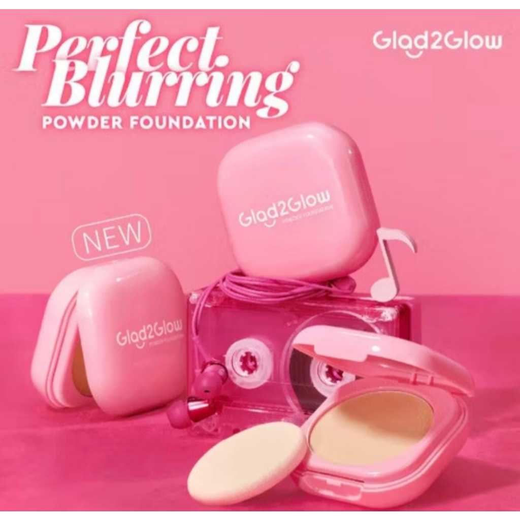 Glad2Glow Perfect Blurring Powder Foundation