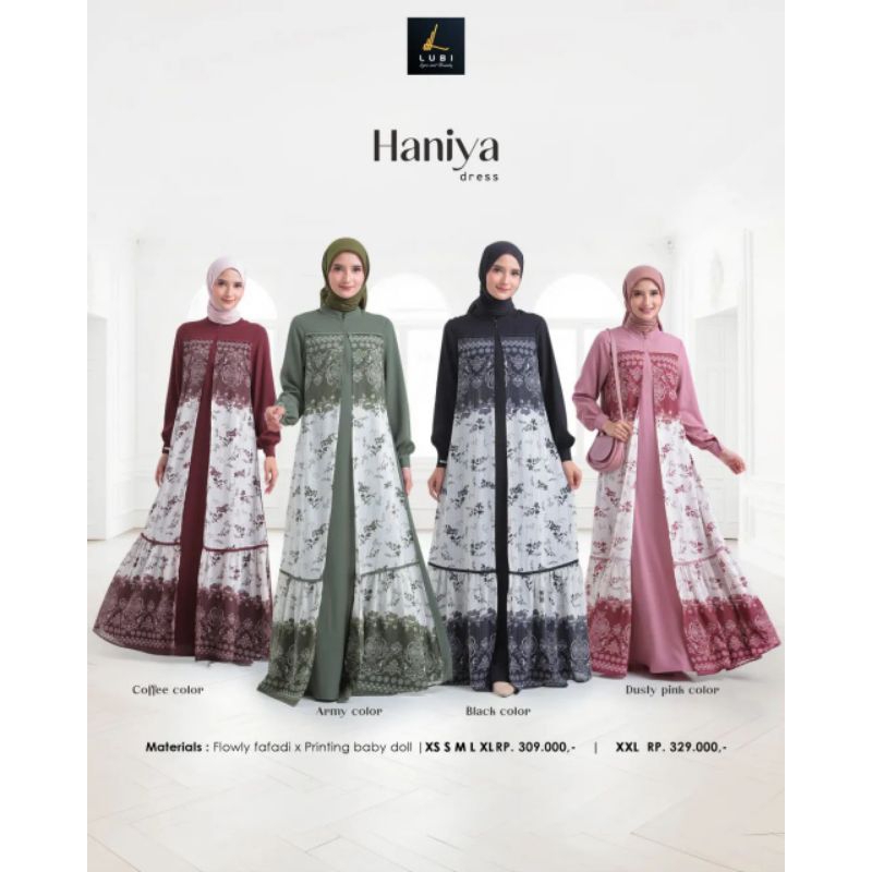 Baju Gamis Haniya by Lubi